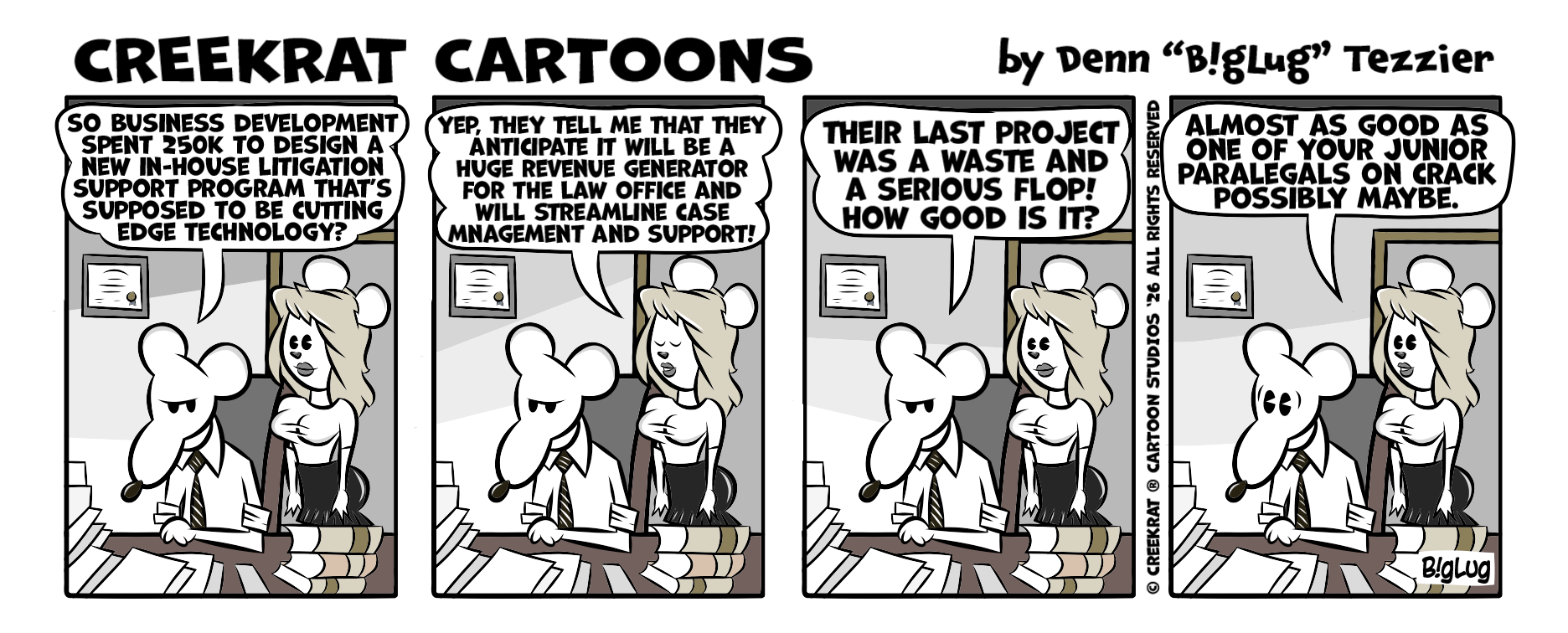 Creek Rat comic strip dated 2026-03-19